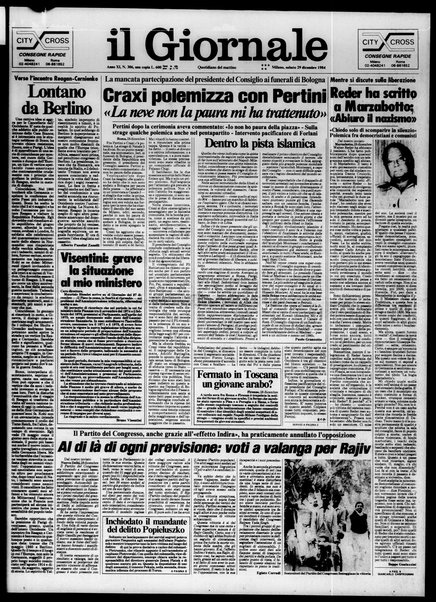 Il giornale : quotidiano del mattino